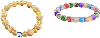 AdvaitEtp Stone Crystal Bracelet(Pack of 2)