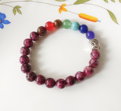 NaamNaam Collection Stone Ruby Bracelet