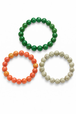 SHESHINE Glass Bracelet(Pack of 3)