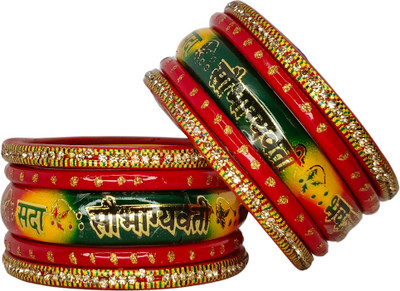 SHADI JODA Lac Bangle Set(Pack of 10)