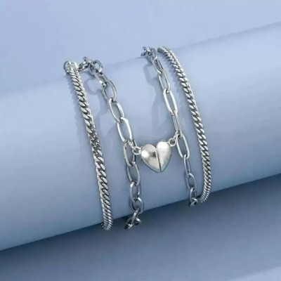 JS Enterprises Metal Bracelet(Pack of 2)