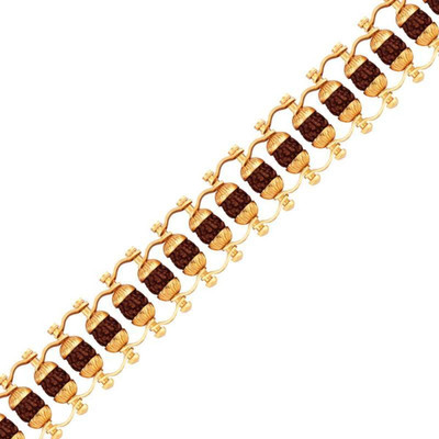 Divine rudras Alloy Gold-plated Bracelet