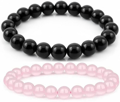 IKONKARR Stone, Crystal, Dori Bracelet(Pack of 2)