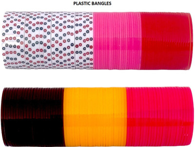 SRKBS Metal Bangle Set(Pack of 10)