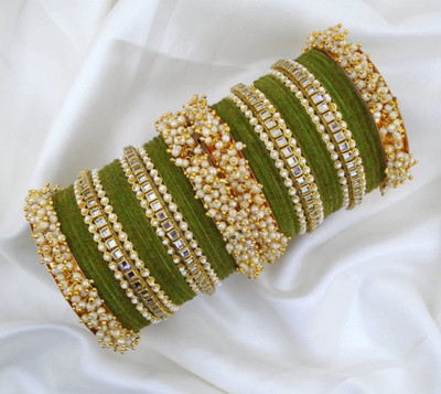 SSONLINEBAZAR Metal Bangle Set(Pack of 40)