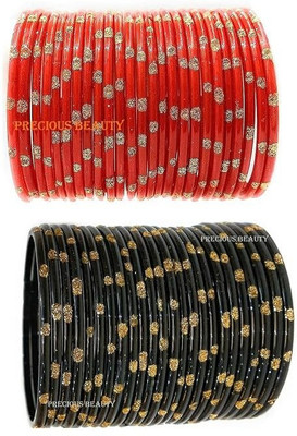 YUVI ENTERPRISES Glass Bangle Set(Pack of 10)