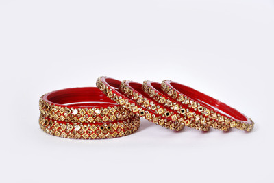 OJHA Glass Beads Bangle Set
