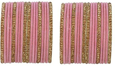 DONERIA Metal Zircon Bangle Set(Pack of 36)