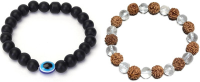 Malas Collection Stone, Crystal Bracelet Set(Pack of 2)