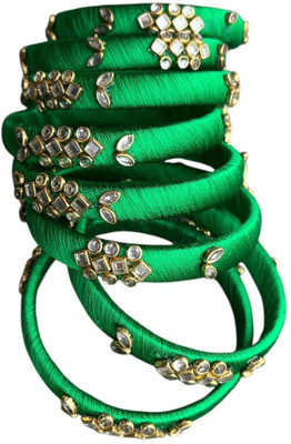 gurishenterprises Brass, Plastic Bangle Set(Pack of 8)