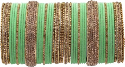 S Nisha Trends Metal, Lac Bangle Set