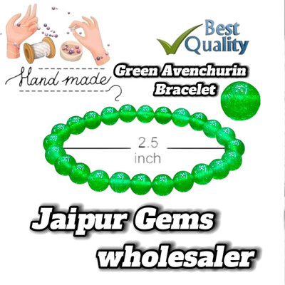 Ismail Gems Wholesaler Green Aventurine Crystal Bracelet