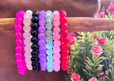KRISHMAYATOZ Crystal Crystal Bracelet Set(Pack of 7)