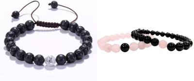 Malas Collection Stone, Glass Bracelet Set(Pack of 2)