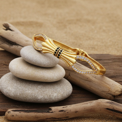 MG ENTERPRISE Metal Zircon Gold-plated Bracelet