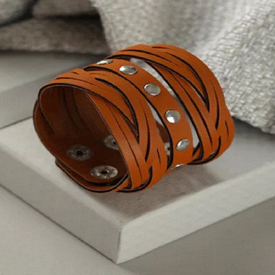 Faizam Collection Leather Bracelet