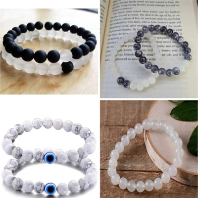 HouseOfCommon Crystal Crystal Bracelet Set(Pack of 4)