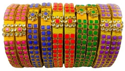 AVCRAFT Alloy Bangle Set(Pack of 4)