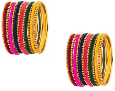 DONERIA Metal Bangle Set(Pack of 24)