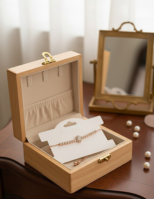 VEERANGNAA JEWELS Stone Beads Gold-plated Bangle