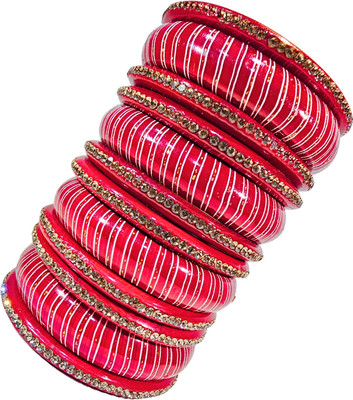 SHADI JODA Lac Bangle Set(Pack of 12)