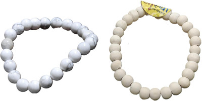 Malas Collection Dori, 7 Chakra Bracelet Set(Pack of 2)