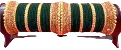 BHAVYA Metal Cubic Zirconia Bangle Set(Pack of 2)