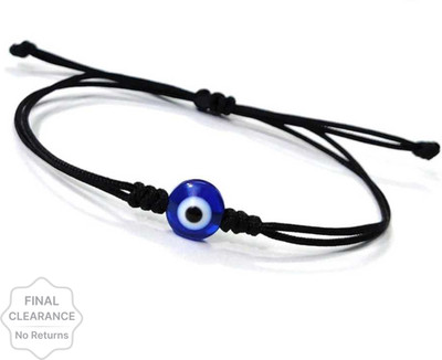 Ligament Fabric Titanium Charm Bracelet