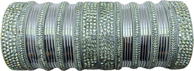 RENOY Metal Bangle Set(Pack of 10)