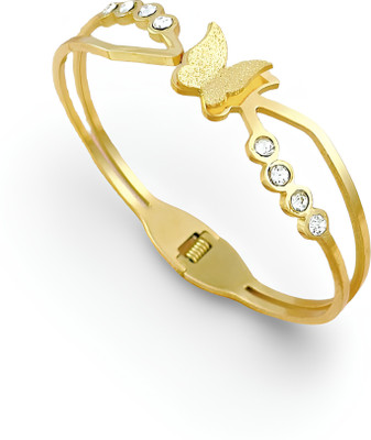 Inventivearts Stainless Steel Gold-plated Bracelet