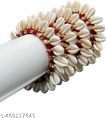 nitya fashion Shell Bangle Set(Pack of 4)