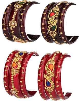 1st Time Glass Bangle Set(Pack of 10)