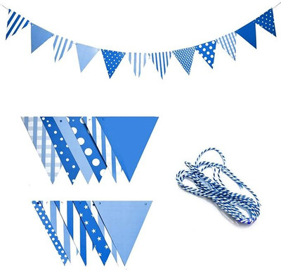 PopTheParty Bunting Flag Banner Banner(8 ft, Pack of 1)