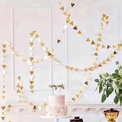 PopTheParty Bunting Flag Banner Banner(8.2 ft, Pack of 1)