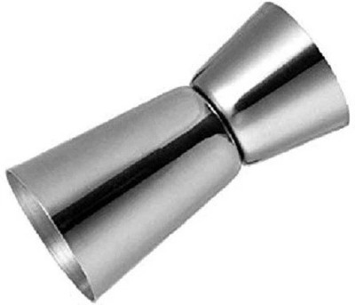 Anne-kee Peg Measure 30/60 ML Measurement Glass Alcohol Drink Measuring Bar Tool Jigger 1 - Piece Bar Set(Stainless Steel)