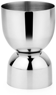 Royals Double Side Peg Measure 30 & 60ml Round Peg 1 - Piece Bar Set(Stainless Steel)