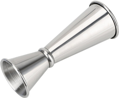 Anne-kee Double Side Jigger Japanese Style Peg Measure 30-60 ml glass bar tool 1 - Piece Bar Set(Stainless Steel)
