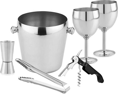 finality 6 - Piece Bar Set(Stainless Steel)