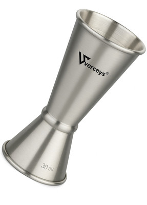 verceys Peg Jigger – Dual-Side 30 ml & 60 ml Cocktail Measuring Tool for Bar 1 - Piece Bar Set(Stainless Steel)