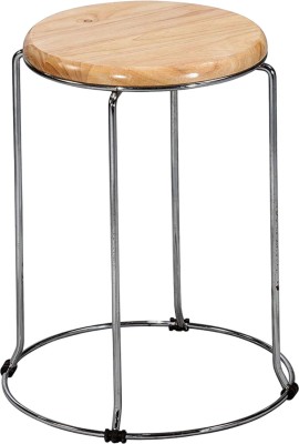 trust Solid Wood Bar Stool(Finish Color - wooden, Pre-assembled)