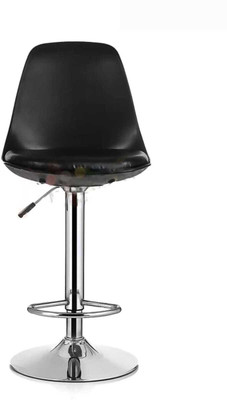 Guru Revolving Height Adjutable Premium Bar Stool Chair Solid Wood Bar Chair(Finish Color - Black, DIY(Do-It-Yourself))