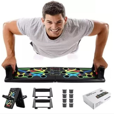 ShopShopr Foldable Push Up Board: Multifunctional Home Exercise Equipment Push-up Bar Push-up Bar