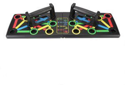 SIXTEEN 14 in 1 PushUp Board Multifunctional Body Exercise Stands Push-up Bar 123489 Push-up Bar(Multicolor)