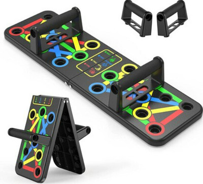 SIXTEEN Multifunction Push Up Board Foldable 11 in 1 Body Building Exercise Tools Push-up Bar(Multicolor)