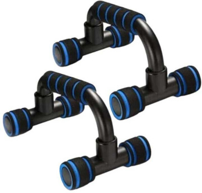 SIXTEEN Push Up Bars Abs Stands With Cushioned Foam Handle For Men And Women Blue Push-up Bar