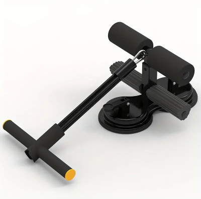 Shopeleven Sit Up Assistant Bar For Sit Ups Abs Workout Exercise Machine with toning tube Sit-up Bar(Black)