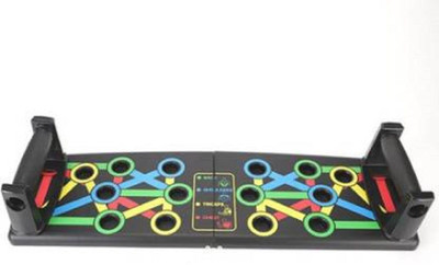 Mizuki effective muscle equipment portable bracket board Push-up Bar(Multicolor)