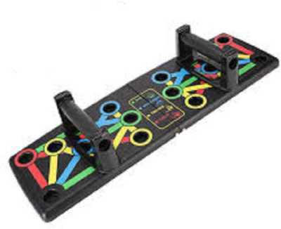 SIXTEEN Home Fitness Training Push-up Bracket Board for Men and Women Home Exercise Push-up Bar(Black)