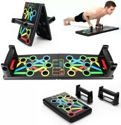 SIXTEEN Push Up Flex Board | Body Building Exercise Tools, Workout Board Training System Push-up Bar