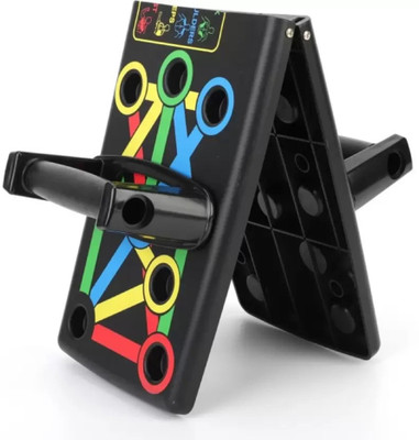 FIVANIO PushUp Board with Strong Grip Handles And Non-Slip Pads\Bar, Pushup Board BH-21 Push-up Bar(Multicolor)
